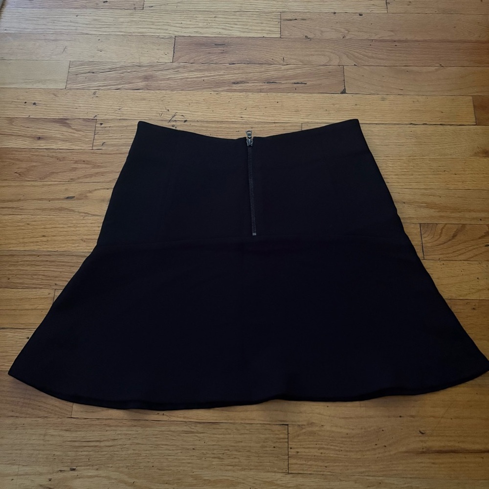 Sandro Paris Black Mini Skirt Size 4 - Picture 6 of 6
